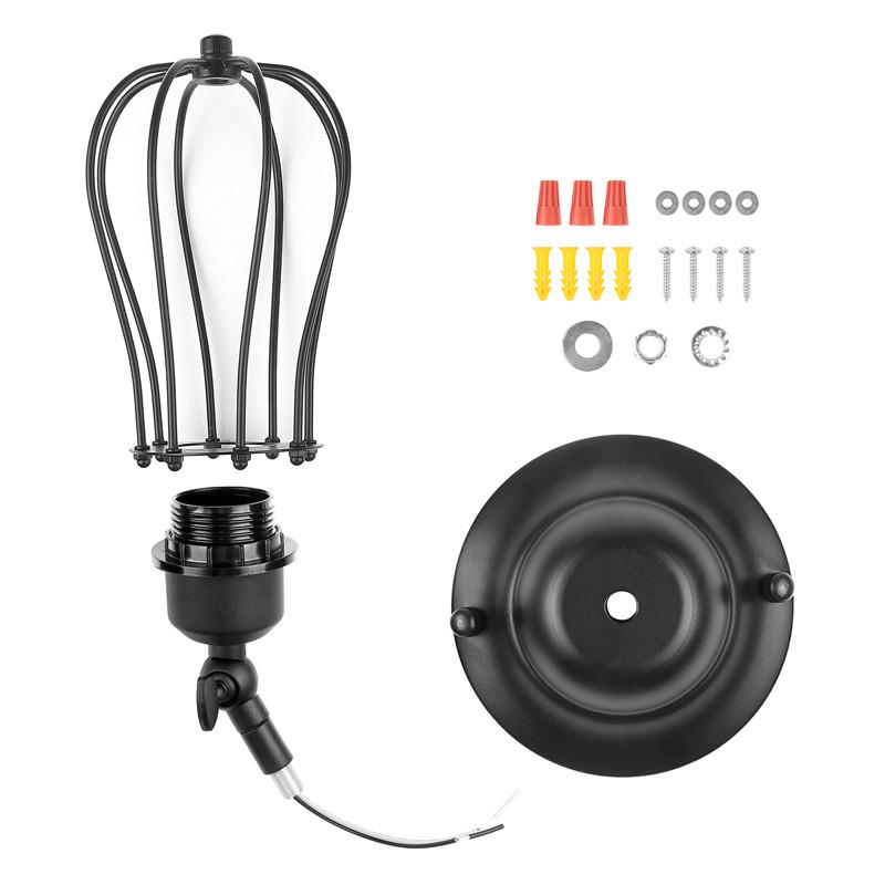 Industrielle Tropfenkäfig-Wandlampe
