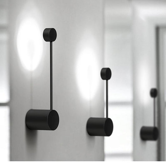 Cyrus - Minimalistische Runde Art-Deco LED-Wandlampe